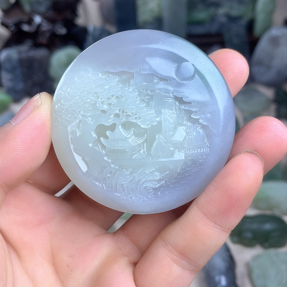 颈饰未镶嵌和田玉