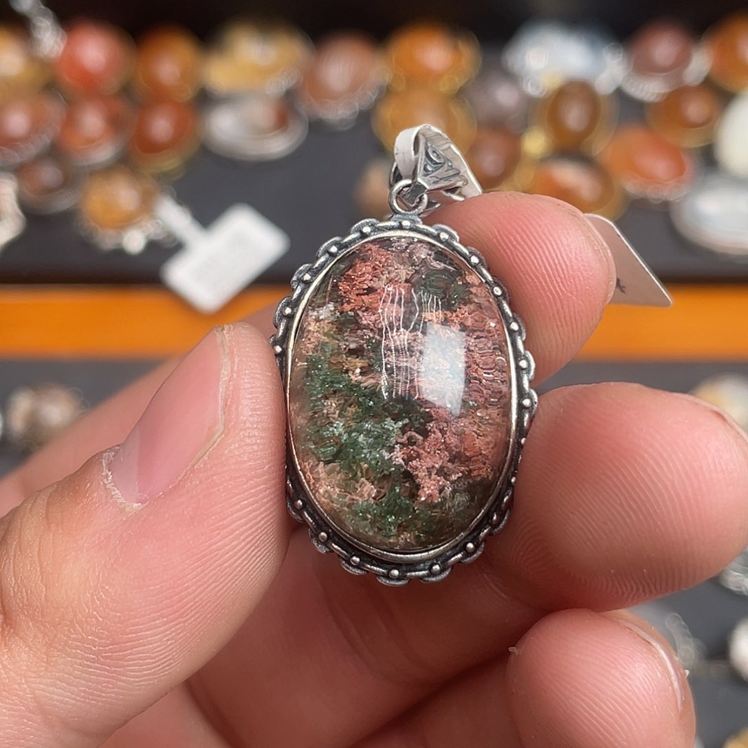 水晶颈饰银S925镶嵌๓****゜111111111