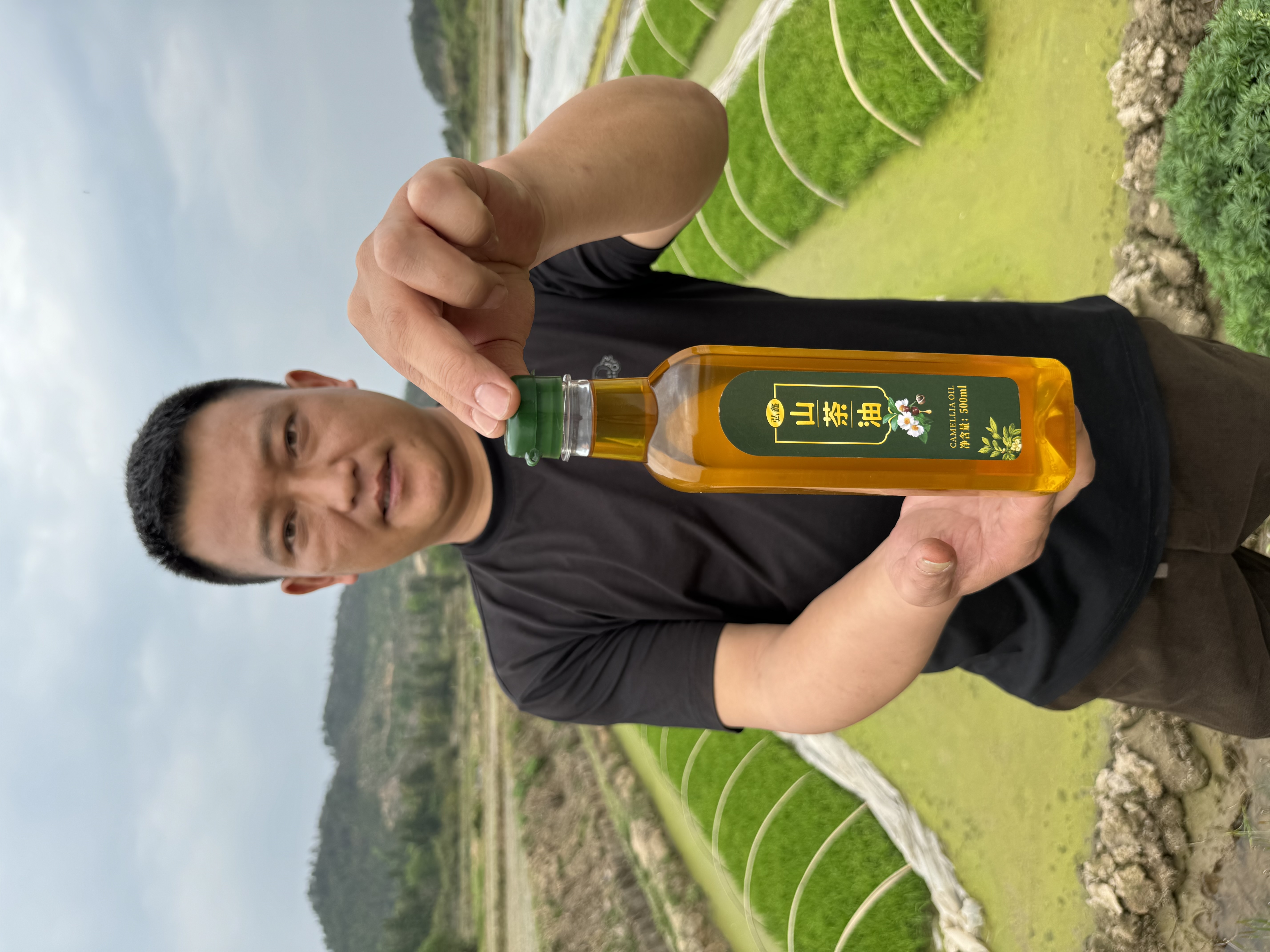 【珍珠籽山茶油】江西高山野生压榨珍珠籽山茶油直饮凉拌蒸炒月子油