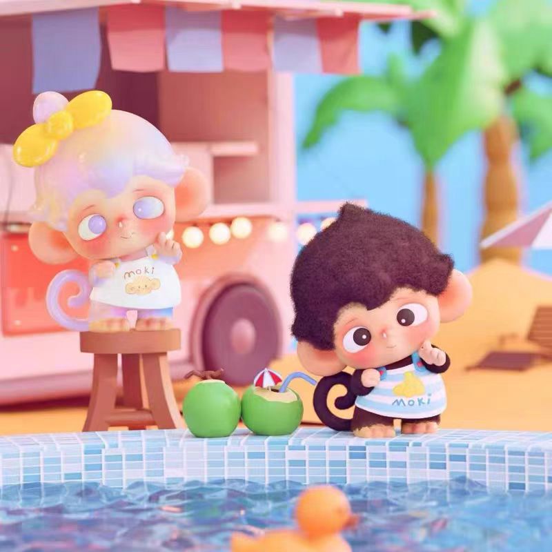 【猫猫拆盒】Moki时光漫相集系列_潮玩盲盒摆件萌粒