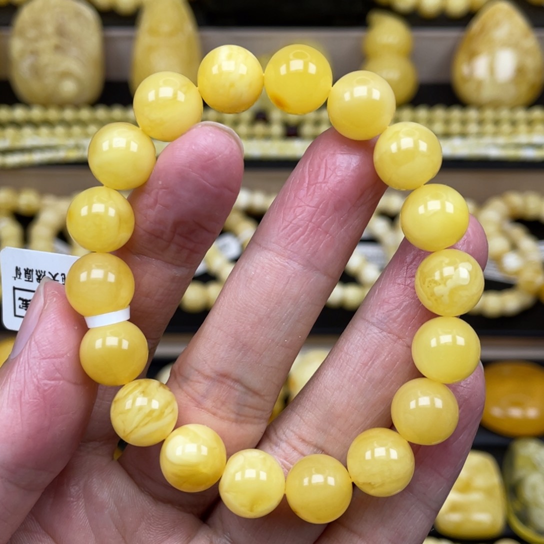 琥珀裸石未镶嵌琥珀蜜蜡