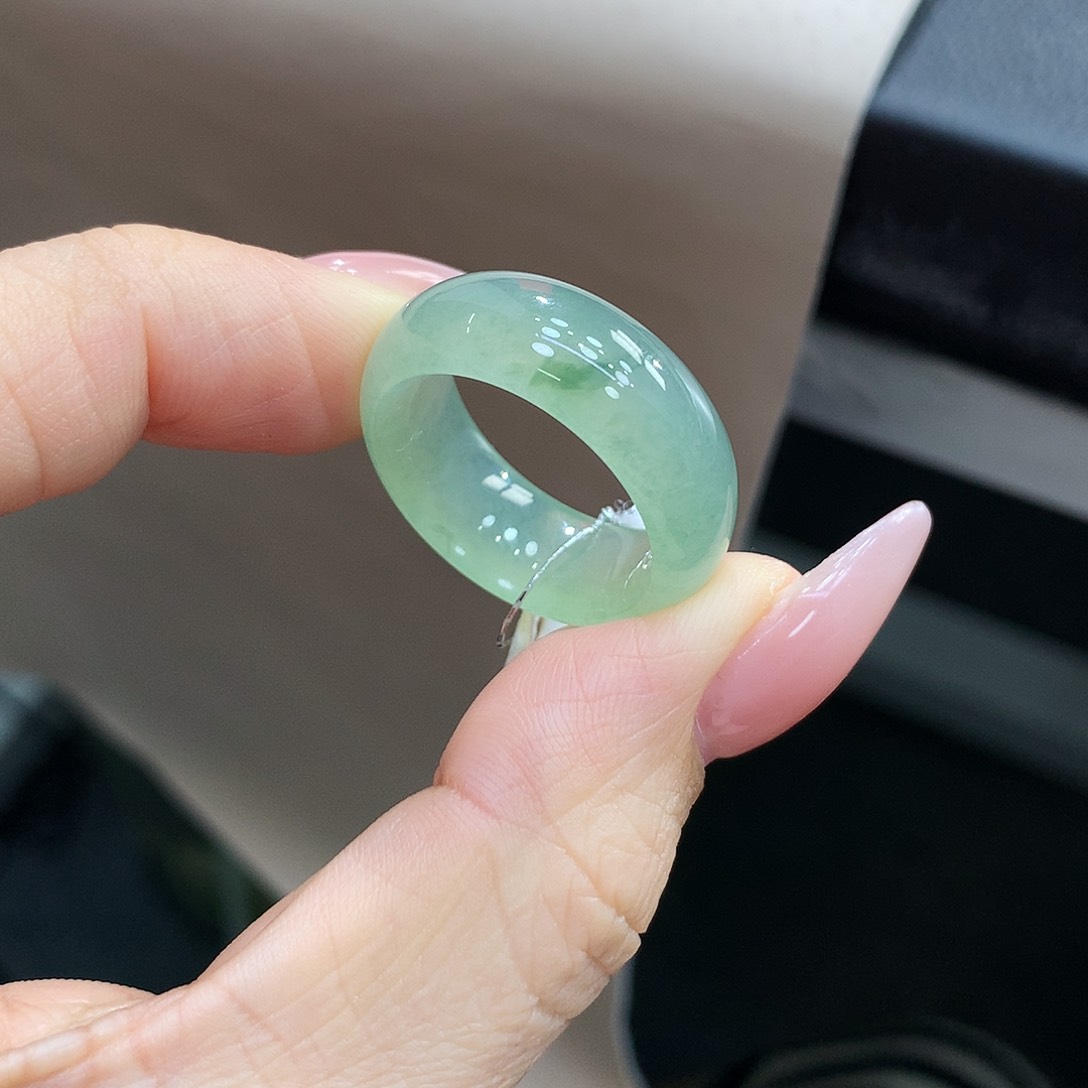 未镶嵌戒指翡翠21.22号