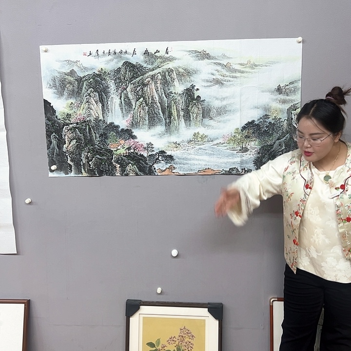 国画中美老师国画作品