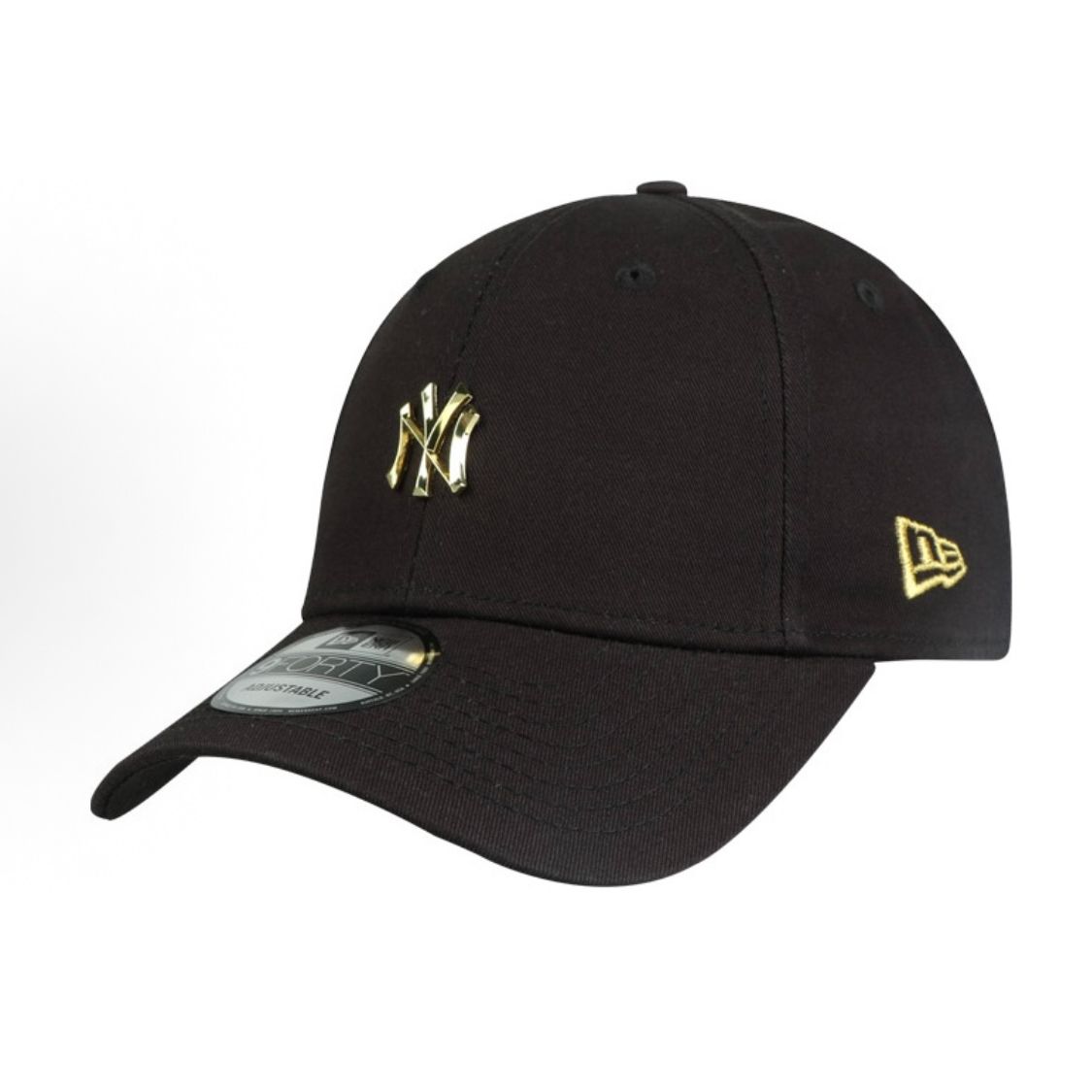 NEW ERA 9FORTY立体logo系列黑色1棒球帽12711315
