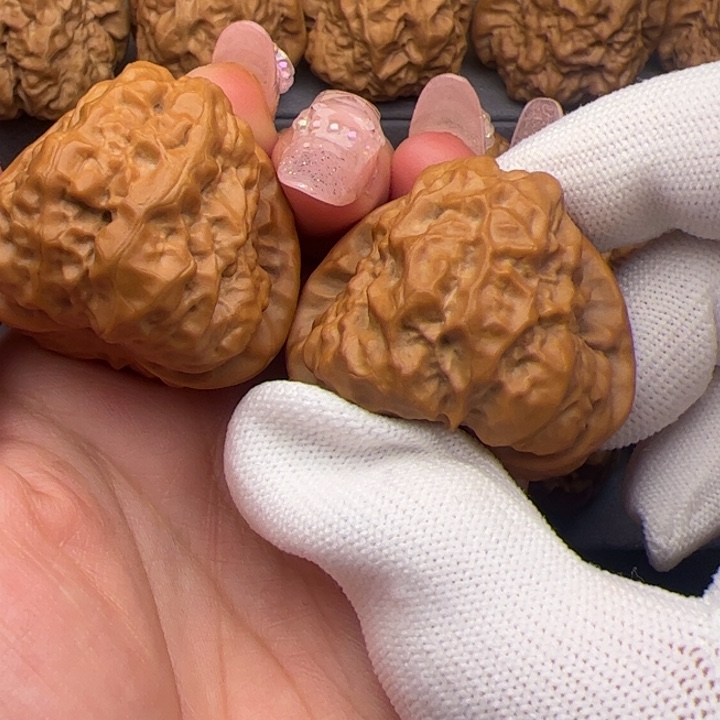 文玩核桃吊坠三角蛙40