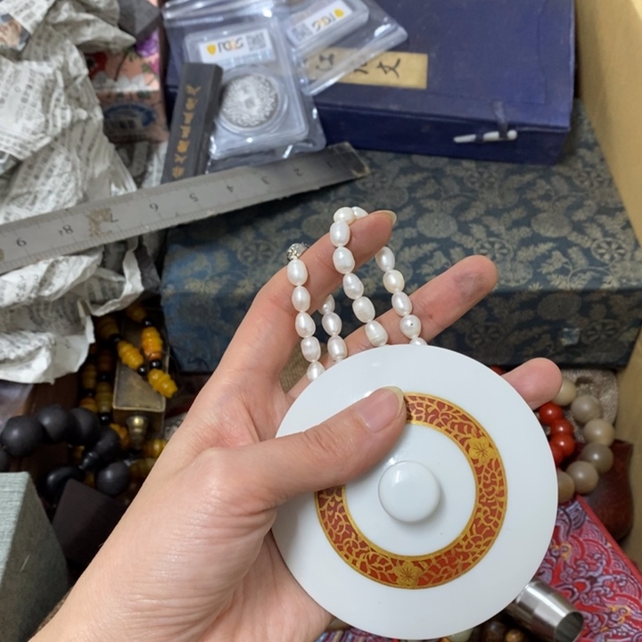 瓷片哈中古工艺品一件