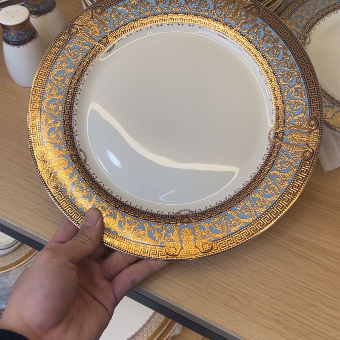 【闪购商品】瓷片10.5寸平盘两个一单福利价