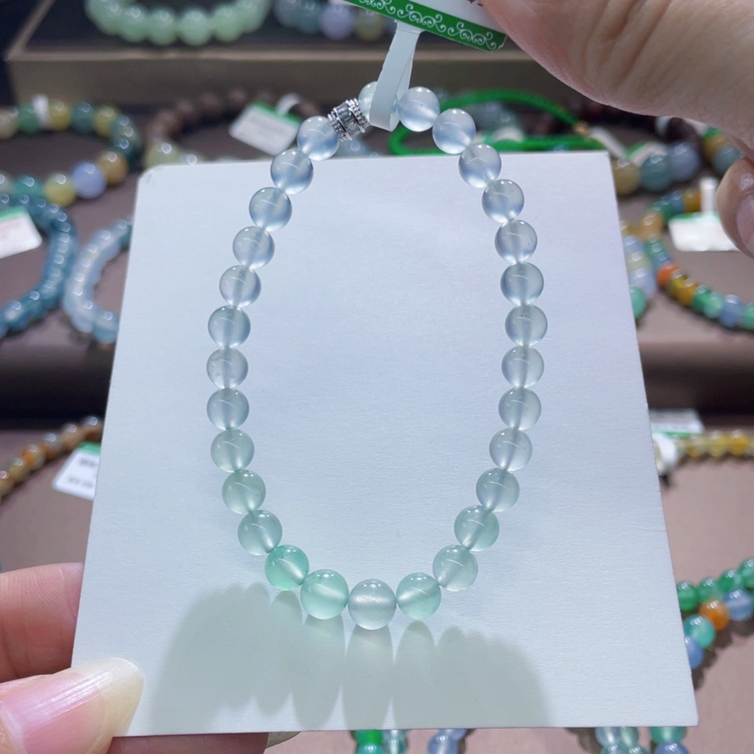 未镶嵌手链翡翠玻璃钢卡6