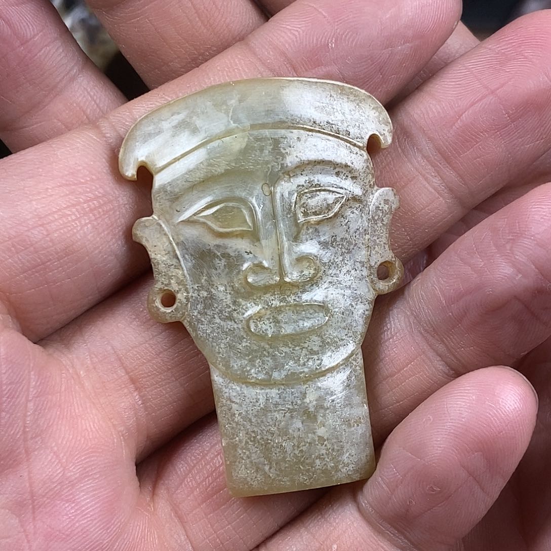 和田玉（糖玉）挂件未镶嵌