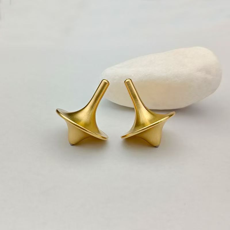 指尖陀螺老少皆宜黄铜材质解压神器,摆件工艺品,黄铜材质工艺饰品