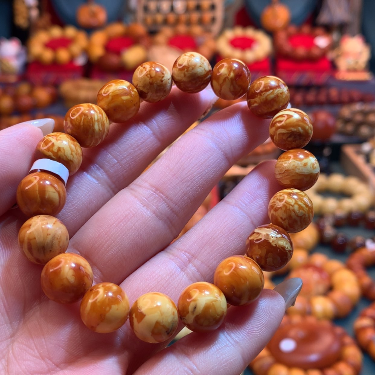 【闪购商品】蜜蜡手串未镶嵌蜜蜡手串