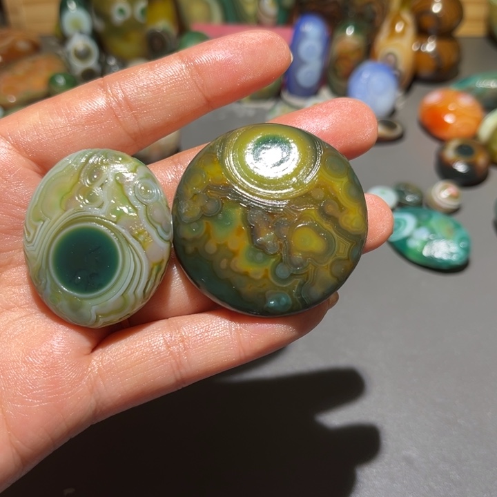 未镶嵌玛瑙/玉髓珠宝奇石贺*