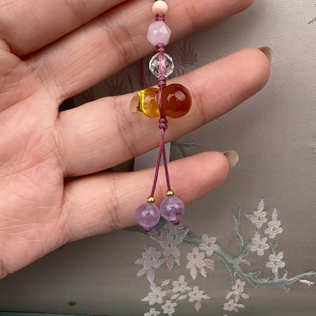 蜜蜡吊坠(赠链)未镶嵌