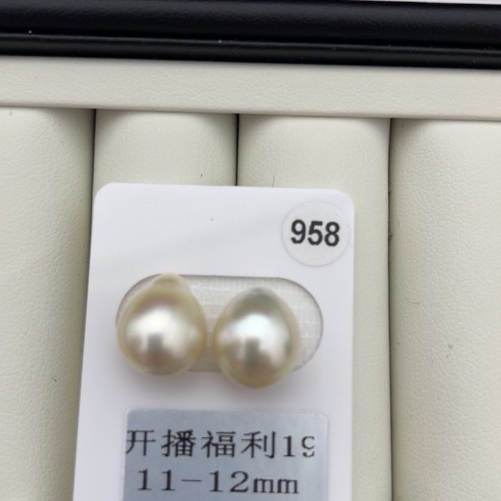 定制海水珍珠未镶嵌裸珠11-12