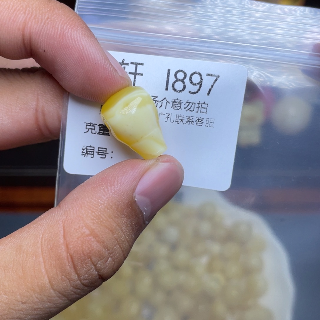 琥珀未镶嵌珠宝奇石