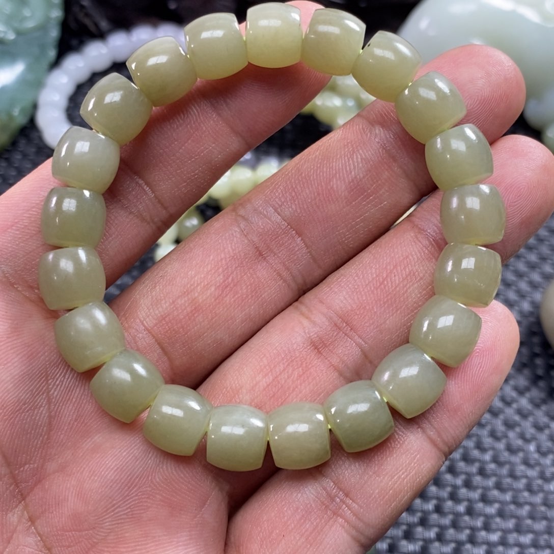 和田玉手链未镶嵌