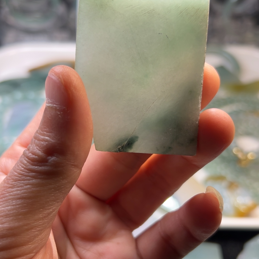 定制翡翠未镶嵌缅甸天然翡翠材料