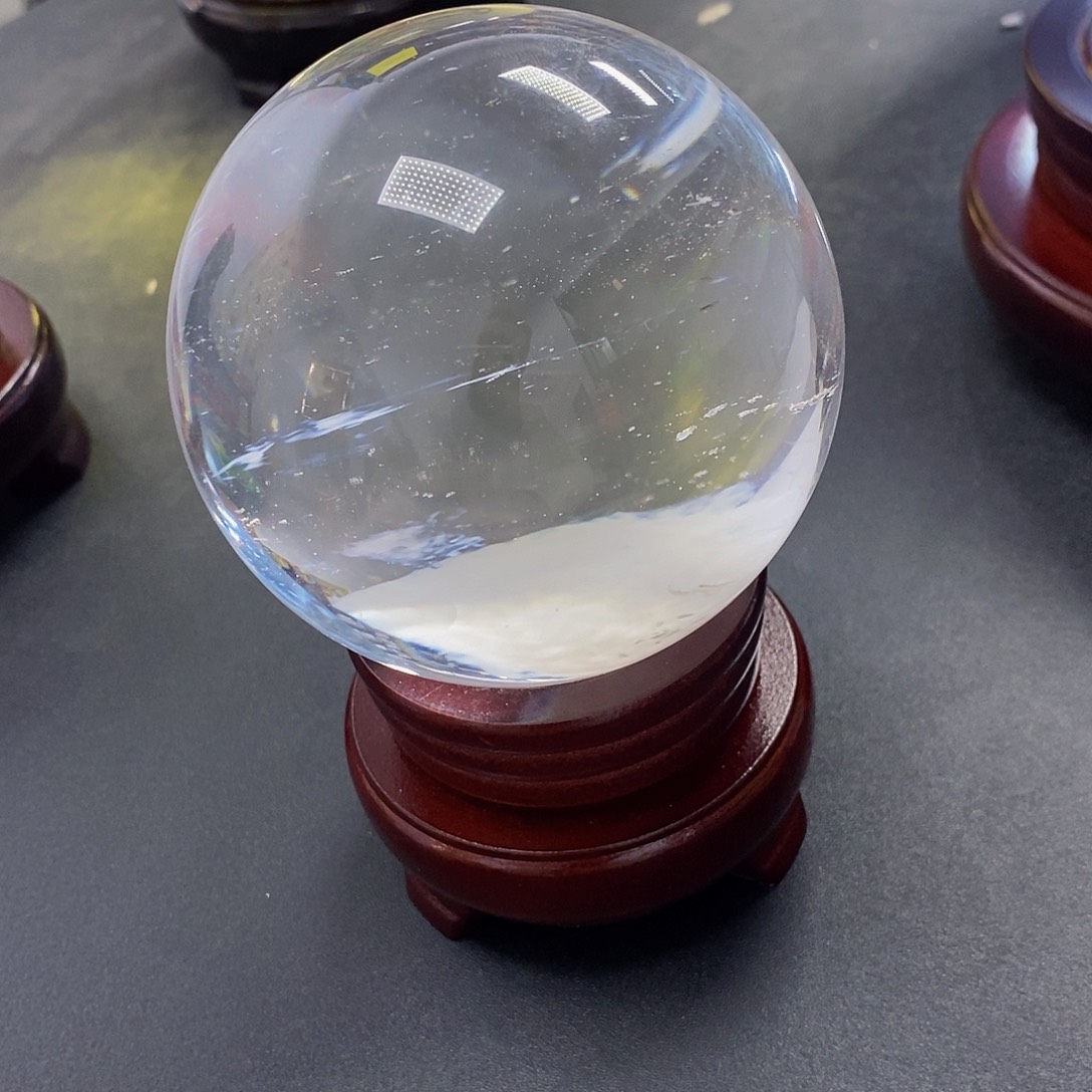 石材9公分白水摆件