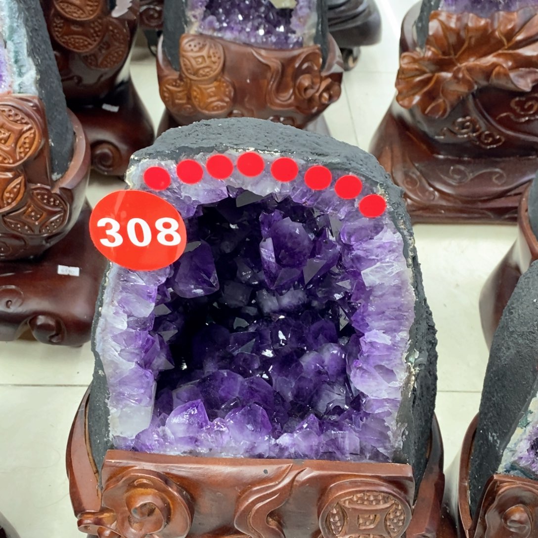 紫晶大型摆件（非配饰）未镶嵌