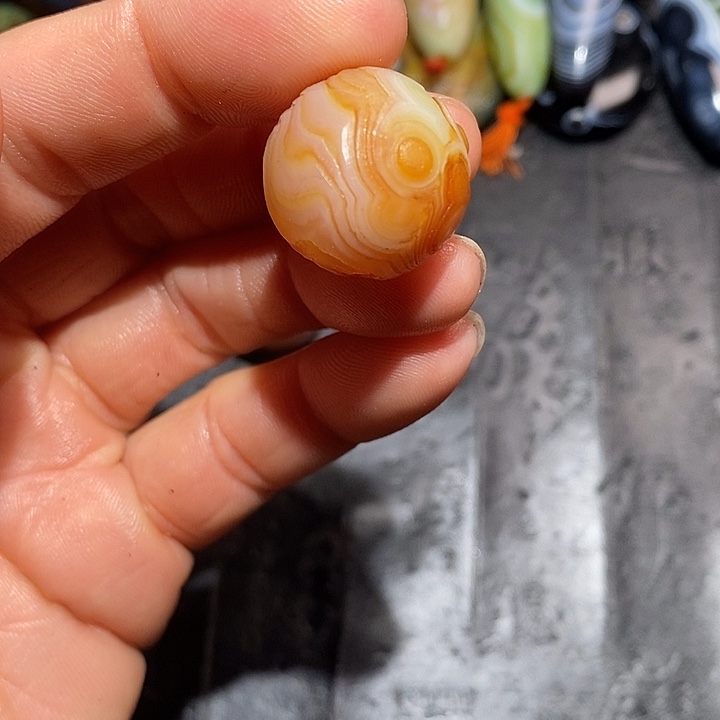 幸***发玛瑙/玉髓合金颈饰