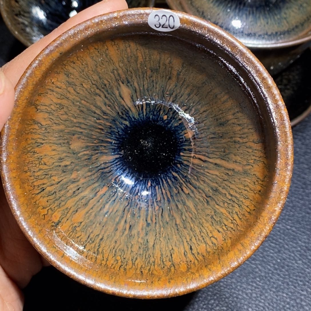 茶盏三溪窑龙窑柴烧320