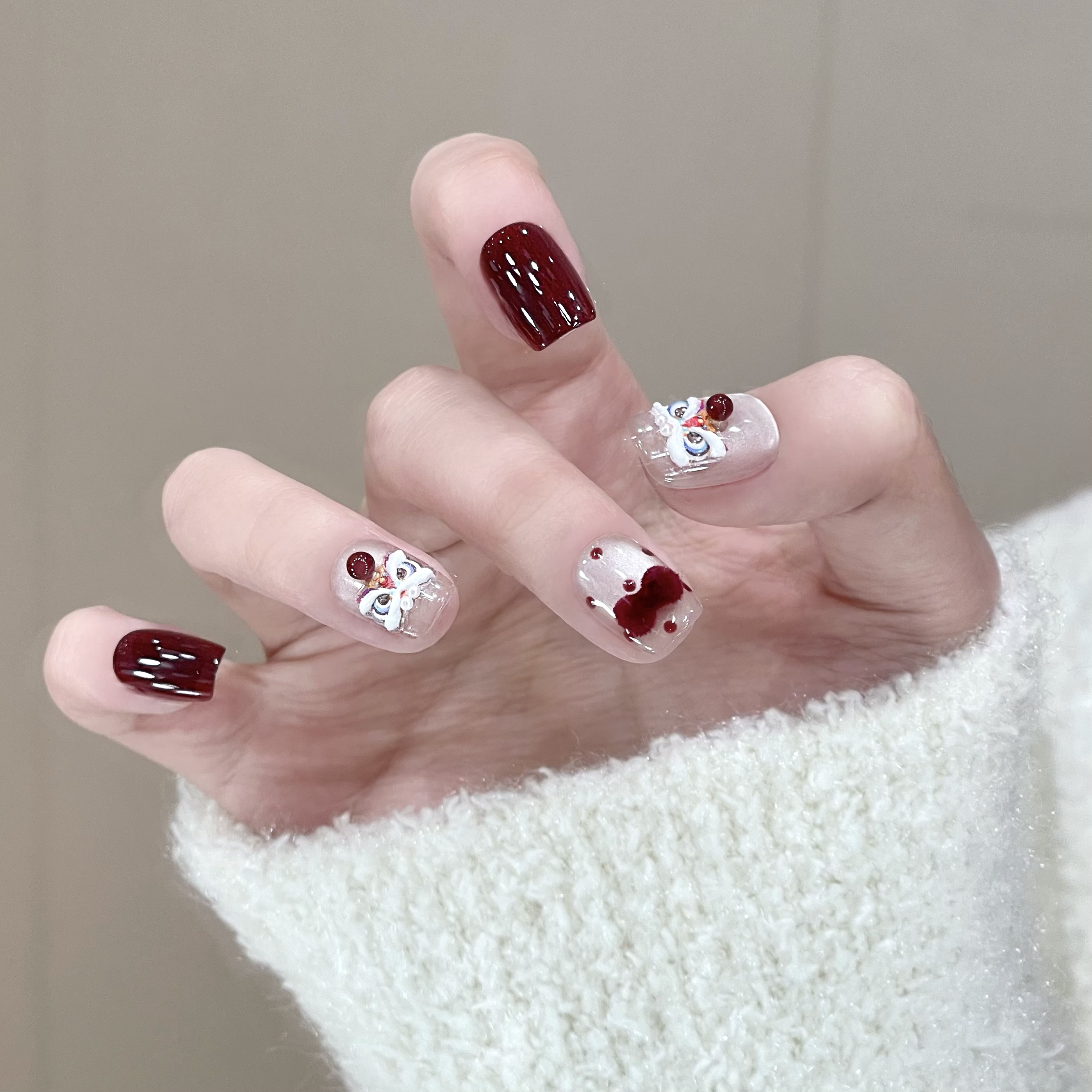 【长短可选】发财醒狮32