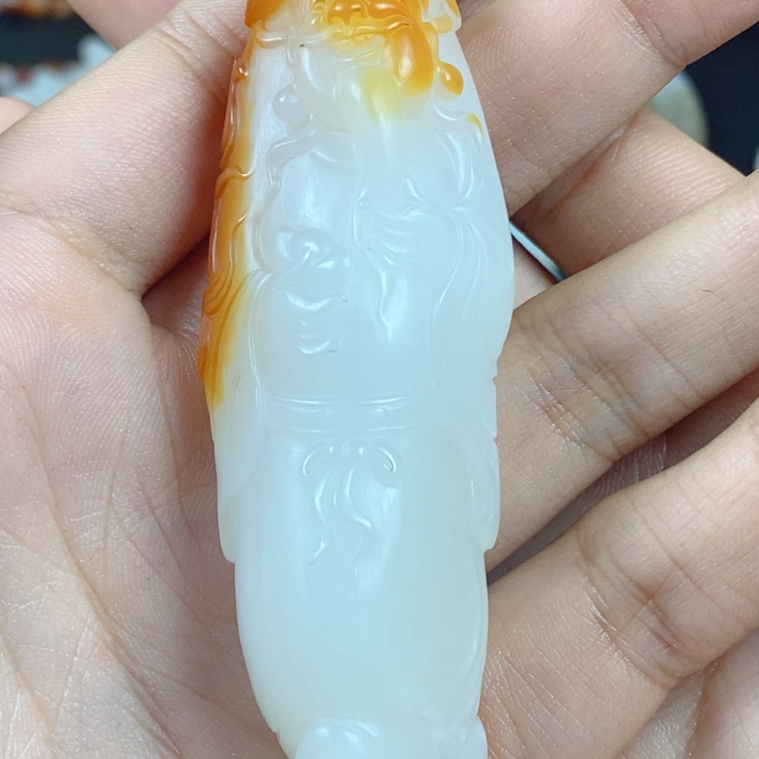 和田玉把件未镶嵌用****4