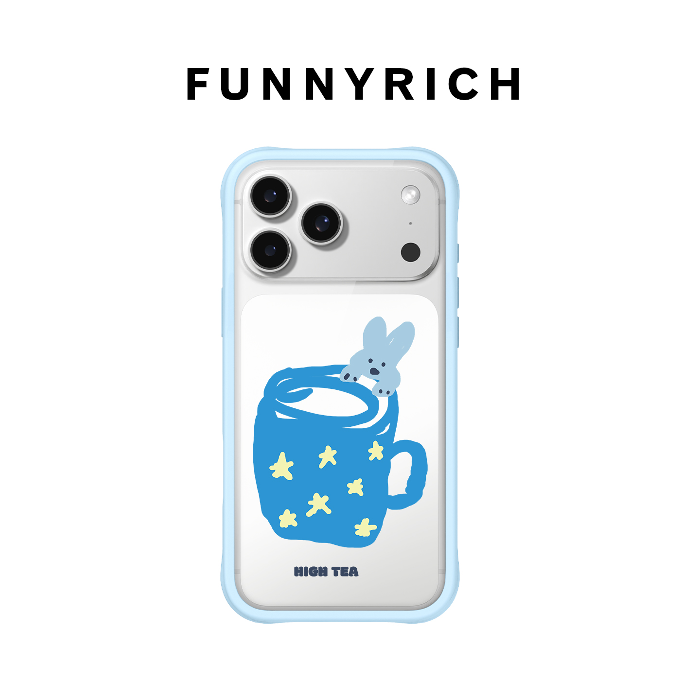 FUNNYRICH星杯小兔适用iPhone17/16ProMax手机壳苹果15液态硅胶