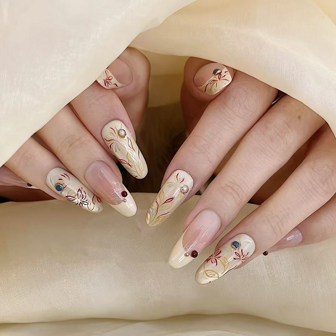 【F1283】·48小时发出·春季上新·密奈MINAI 纯手工穿戴甲