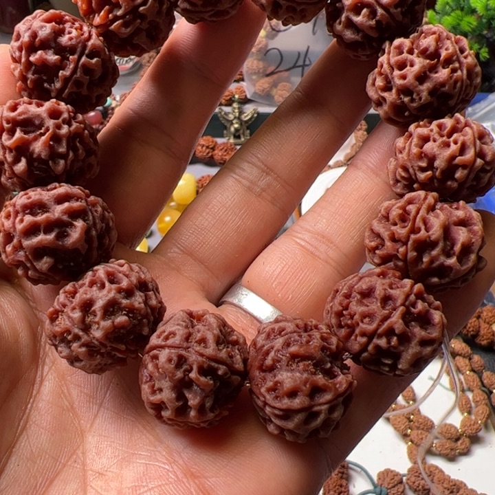 金刚菩提手串23平头大粗筋蜂窝