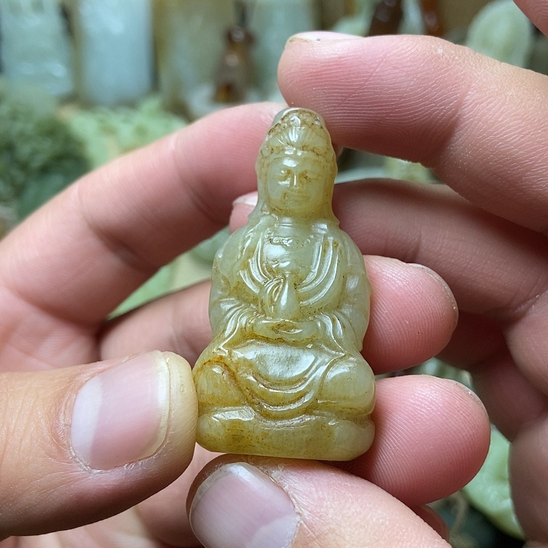 和田玉挂件未镶嵌