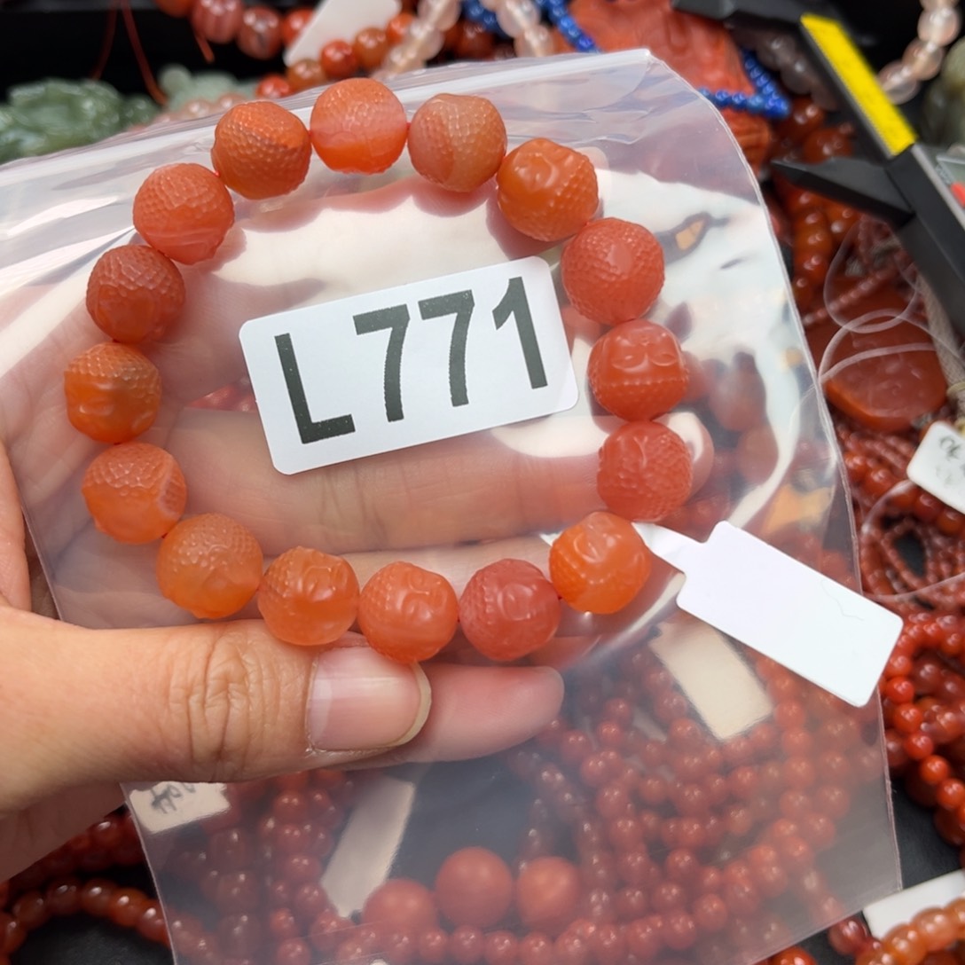 南红玛瑙珠宝奇石未镶嵌虚**子12