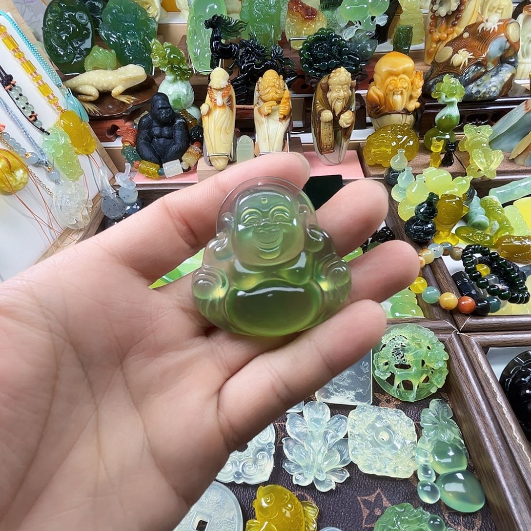 ****彤岫玉未镶嵌吊坠(不含链)