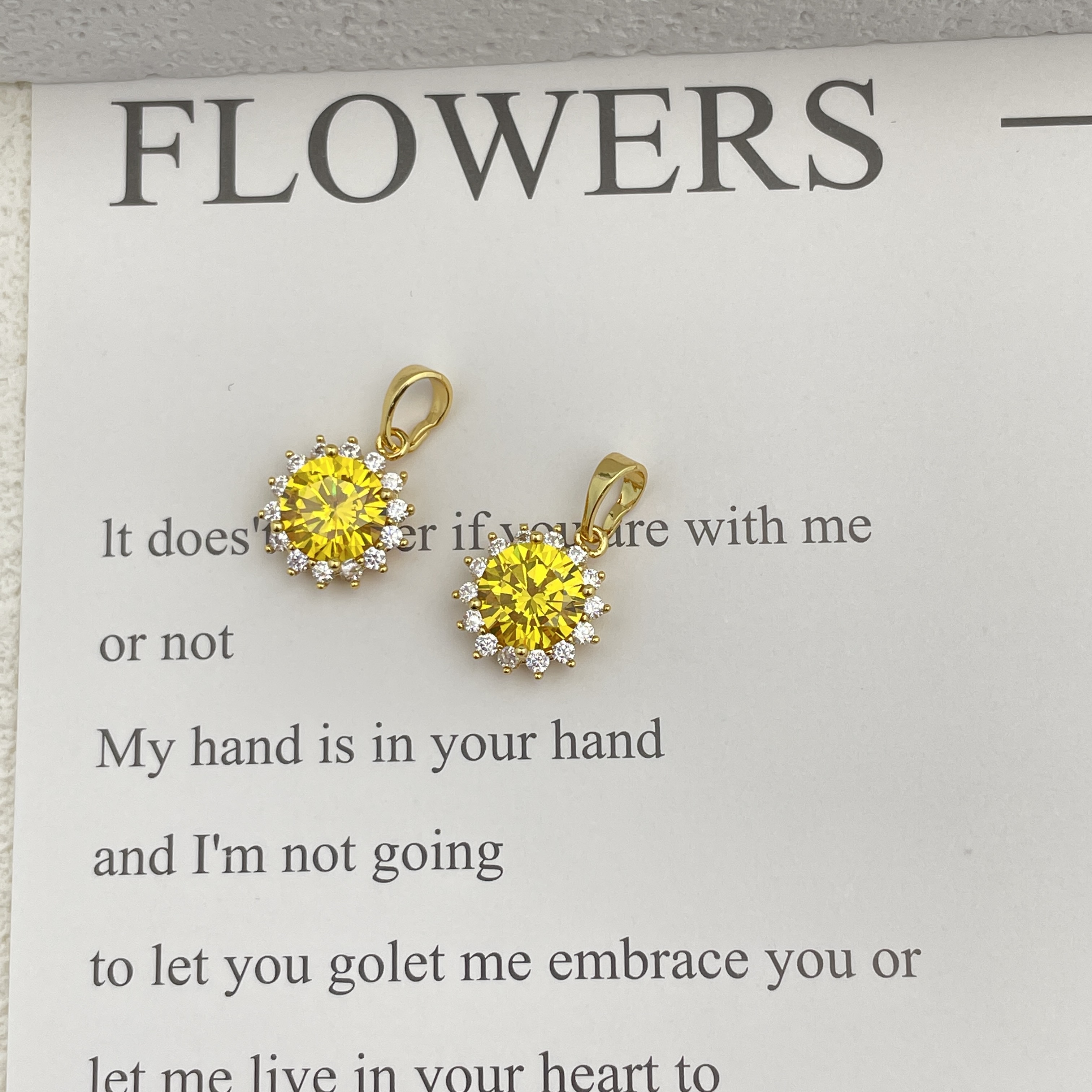 【国王嘉选】黄钻吊坠———（多样性发其一）—————————