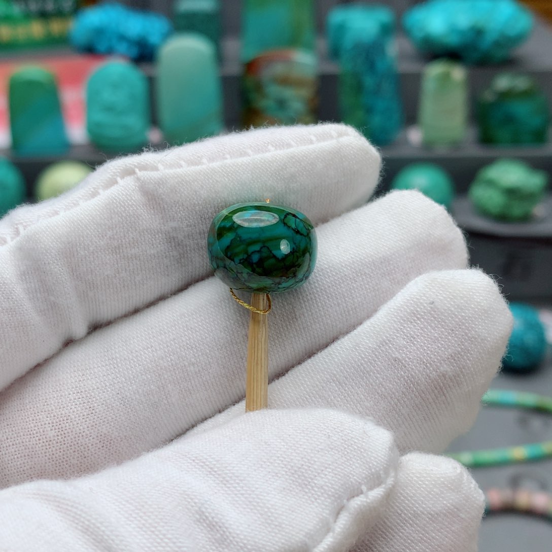 绿松石配饰未镶嵌陌*尘