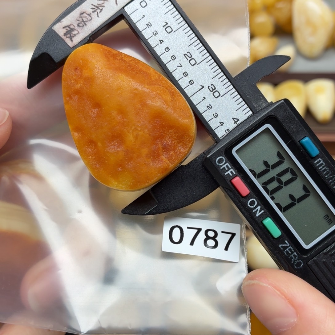 心***物琥珀未镶嵌裸石蜜蜡