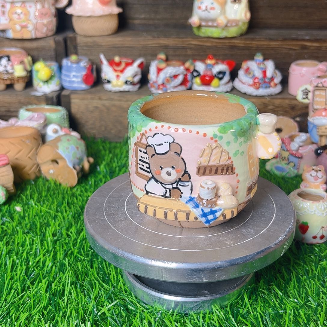 红陶老梧家多肉花盆