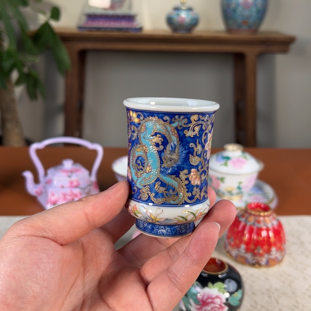 竹*纯手工手绘 高端茶器