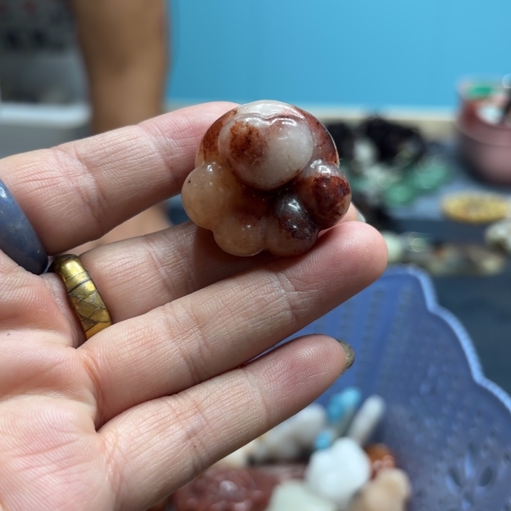 石英岩玉合金颈饰