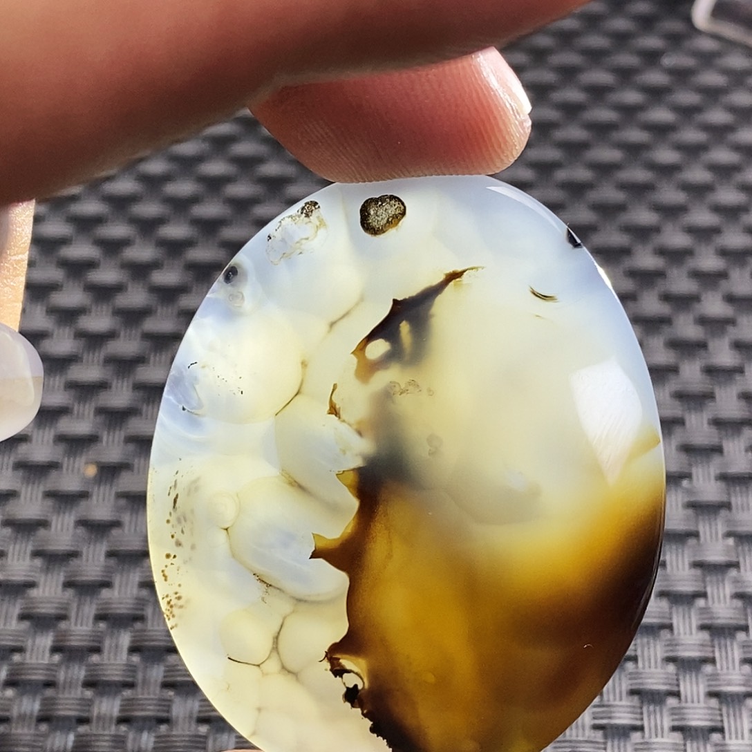 胖***m玛瑙/玉髓未镶嵌吊坠(不含链)