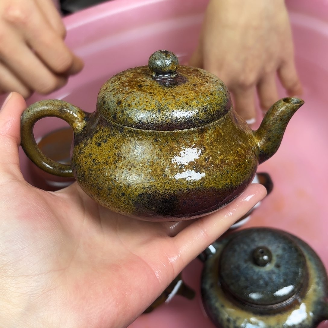 壶柴烧紫砂段泥君德