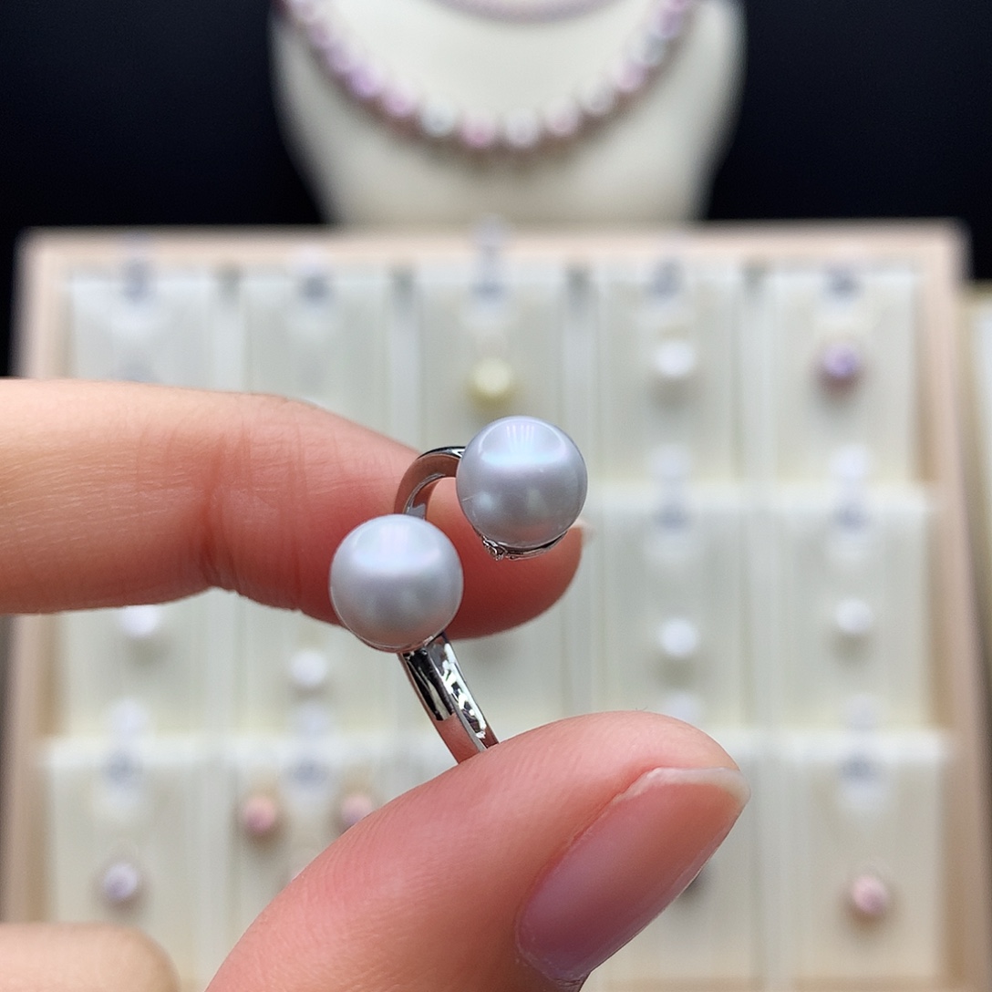 淡水珍珠颈饰合金