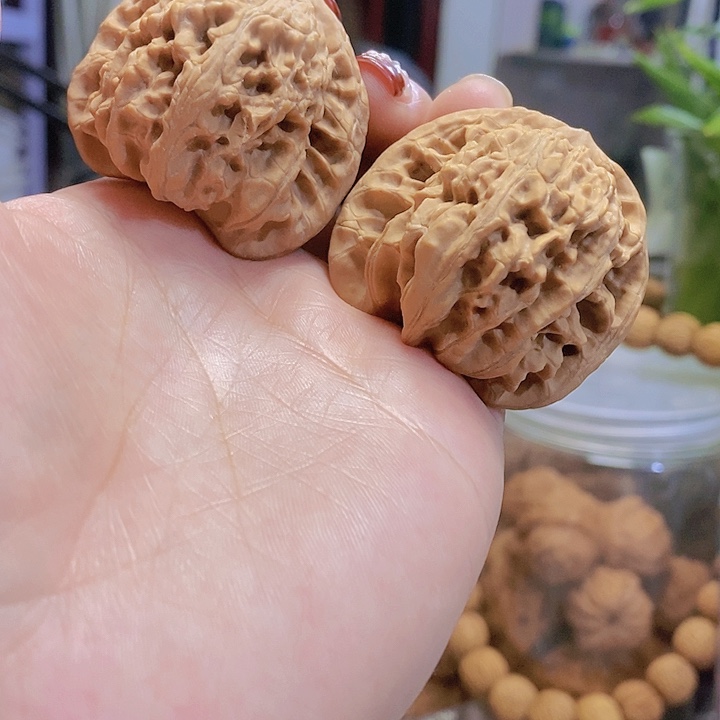 【闪购商品】文玩核桃把件43霞云岭油