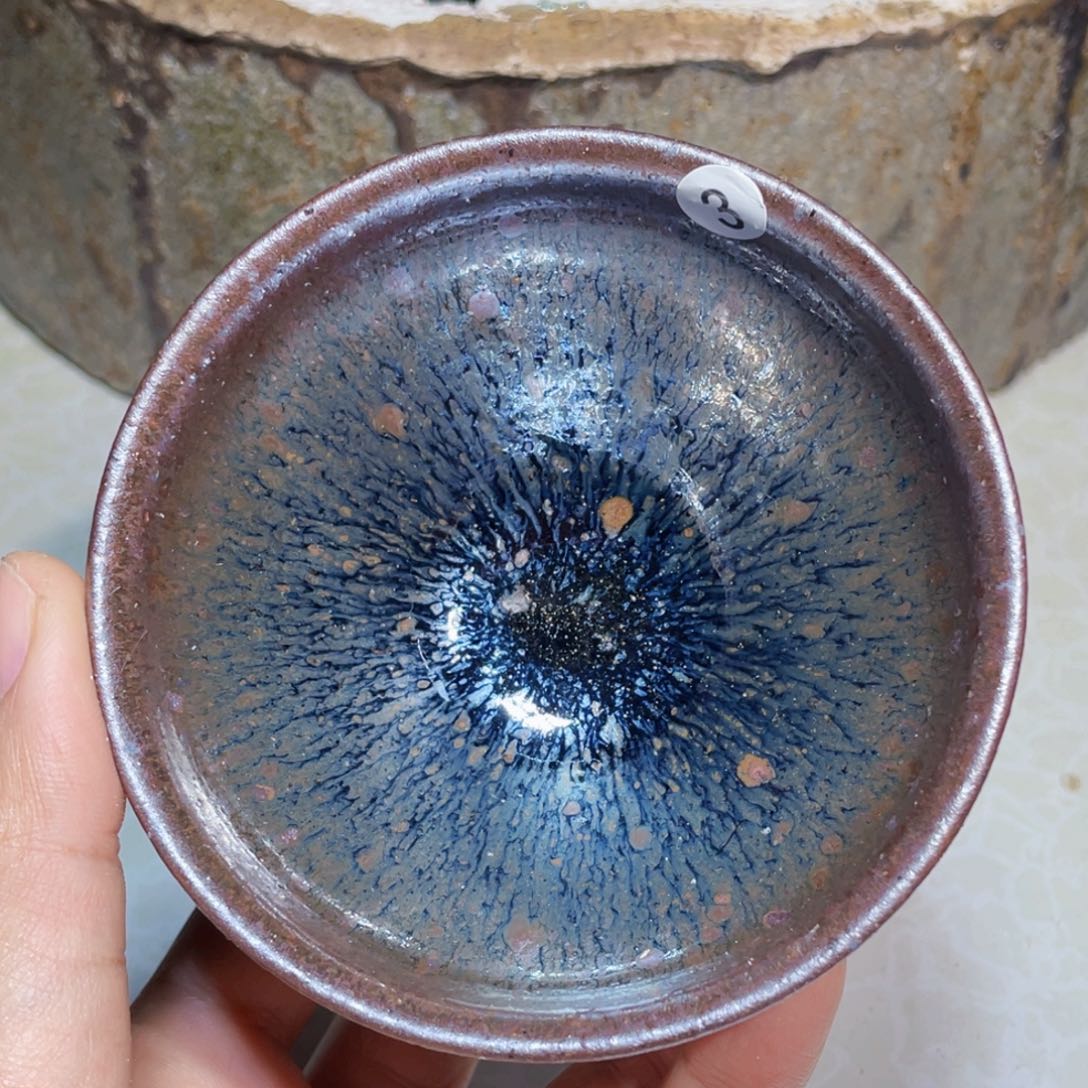 茶盏龙窑柴烧建盏3