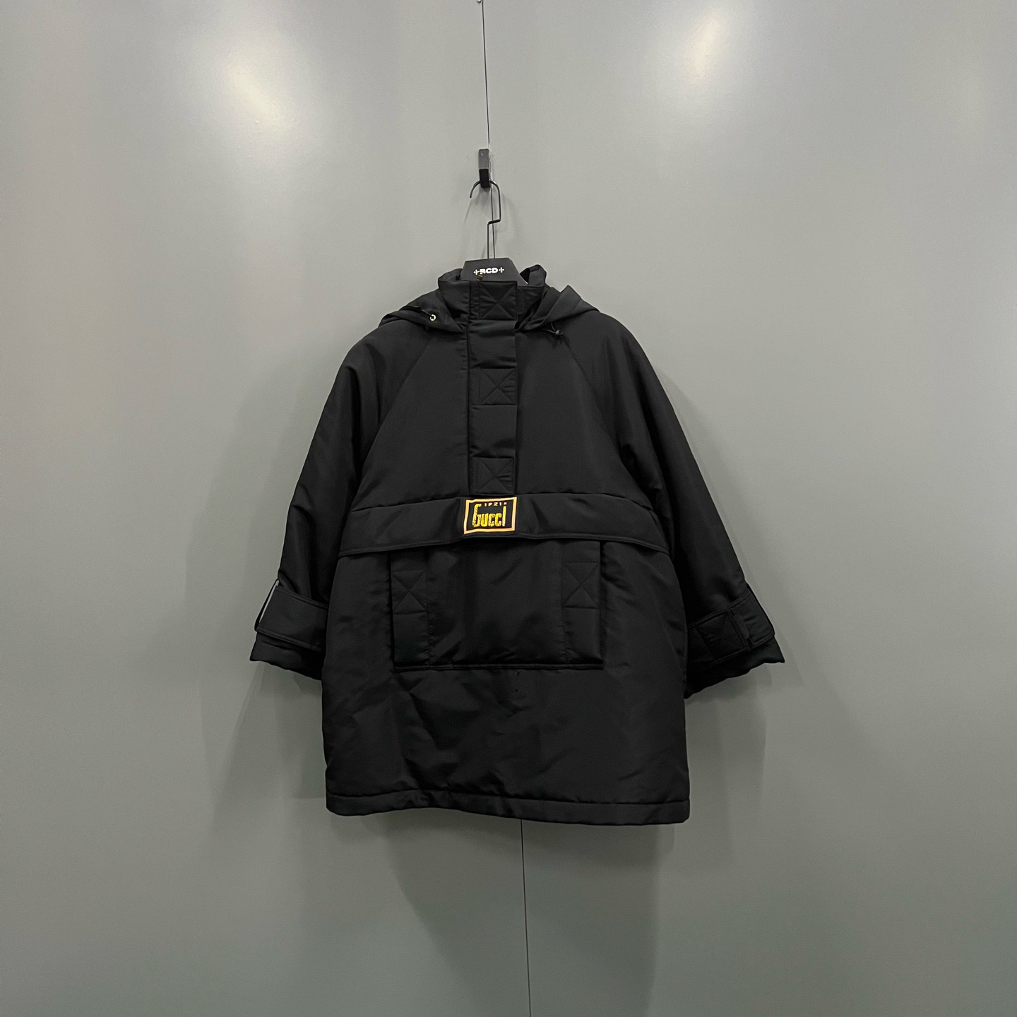 未使用 GUCCI/古驰 ab1218 610267 金线刺绣连帽夹克 38码