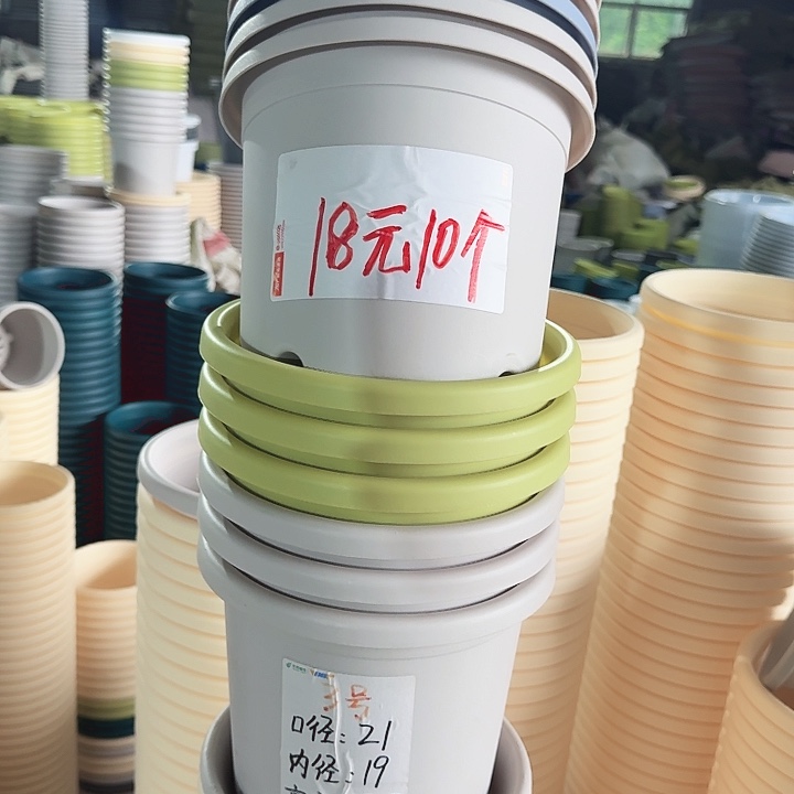 四季3#口径21灰白10个无托