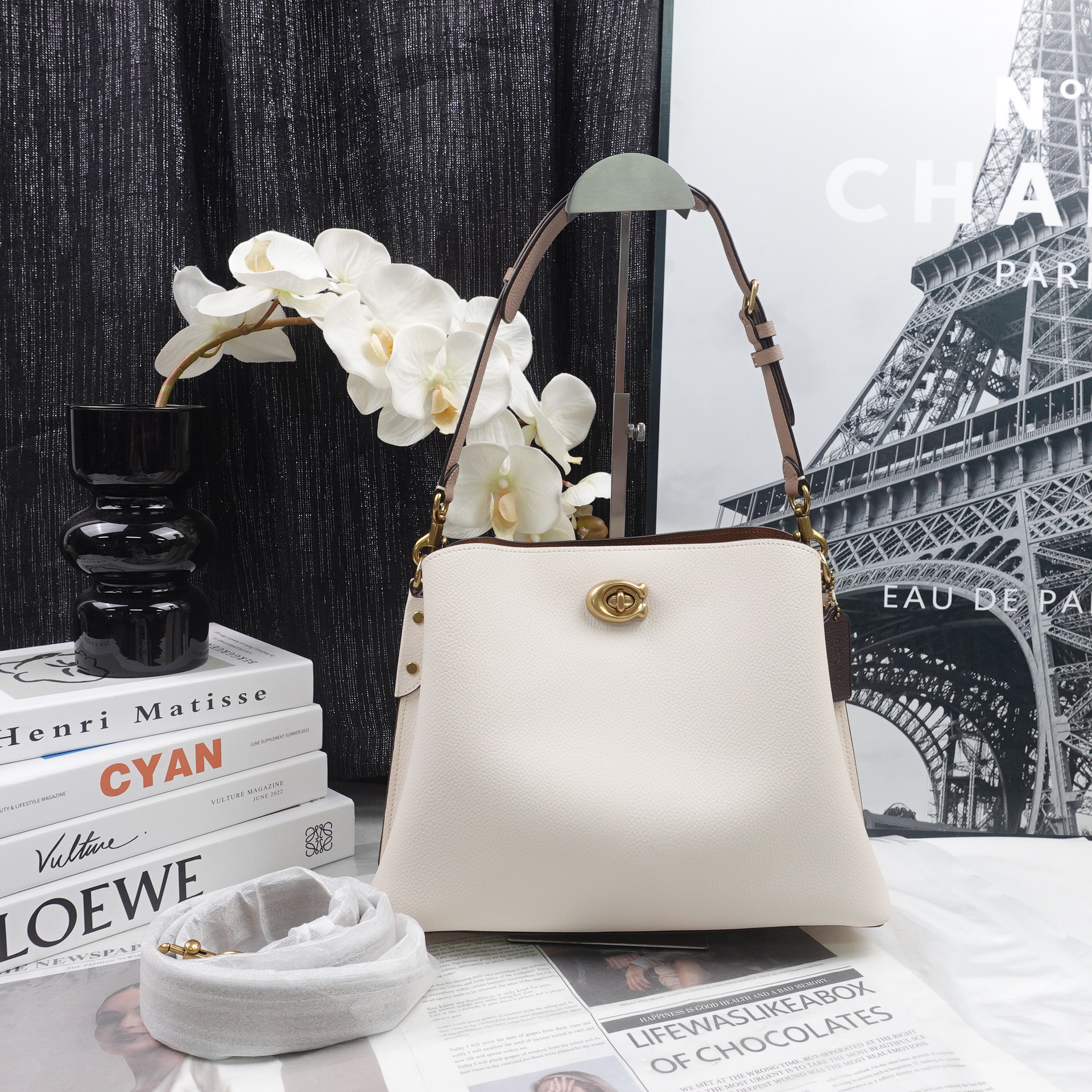 95新 COACH/蔻驰 单肩包/T10229851