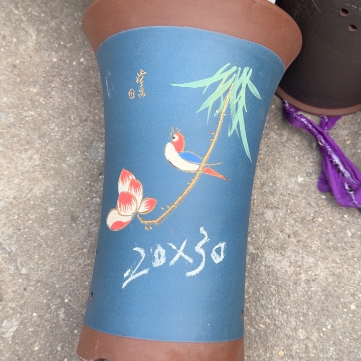 紫砂花盆特价清仓