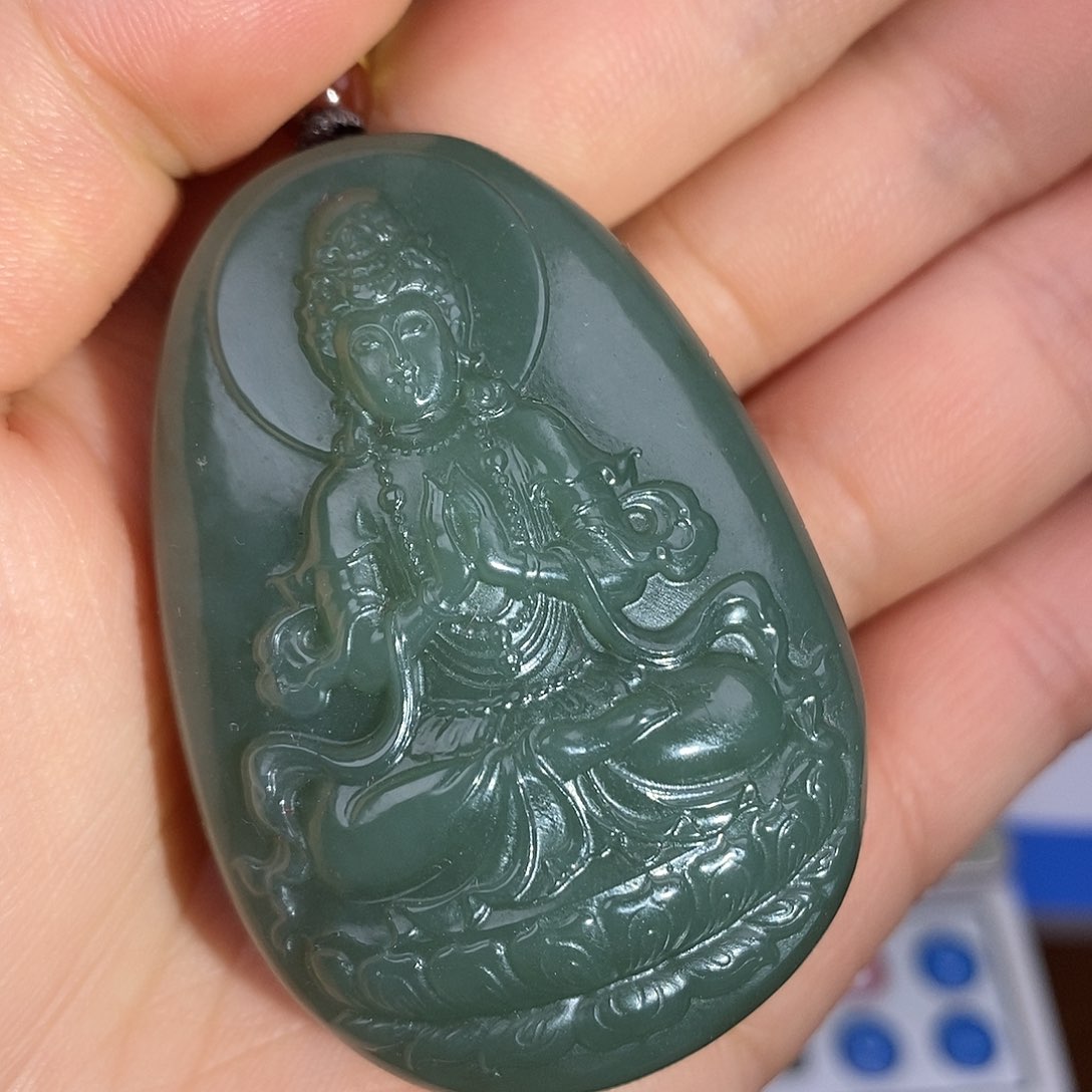 和田玉挂件未镶嵌