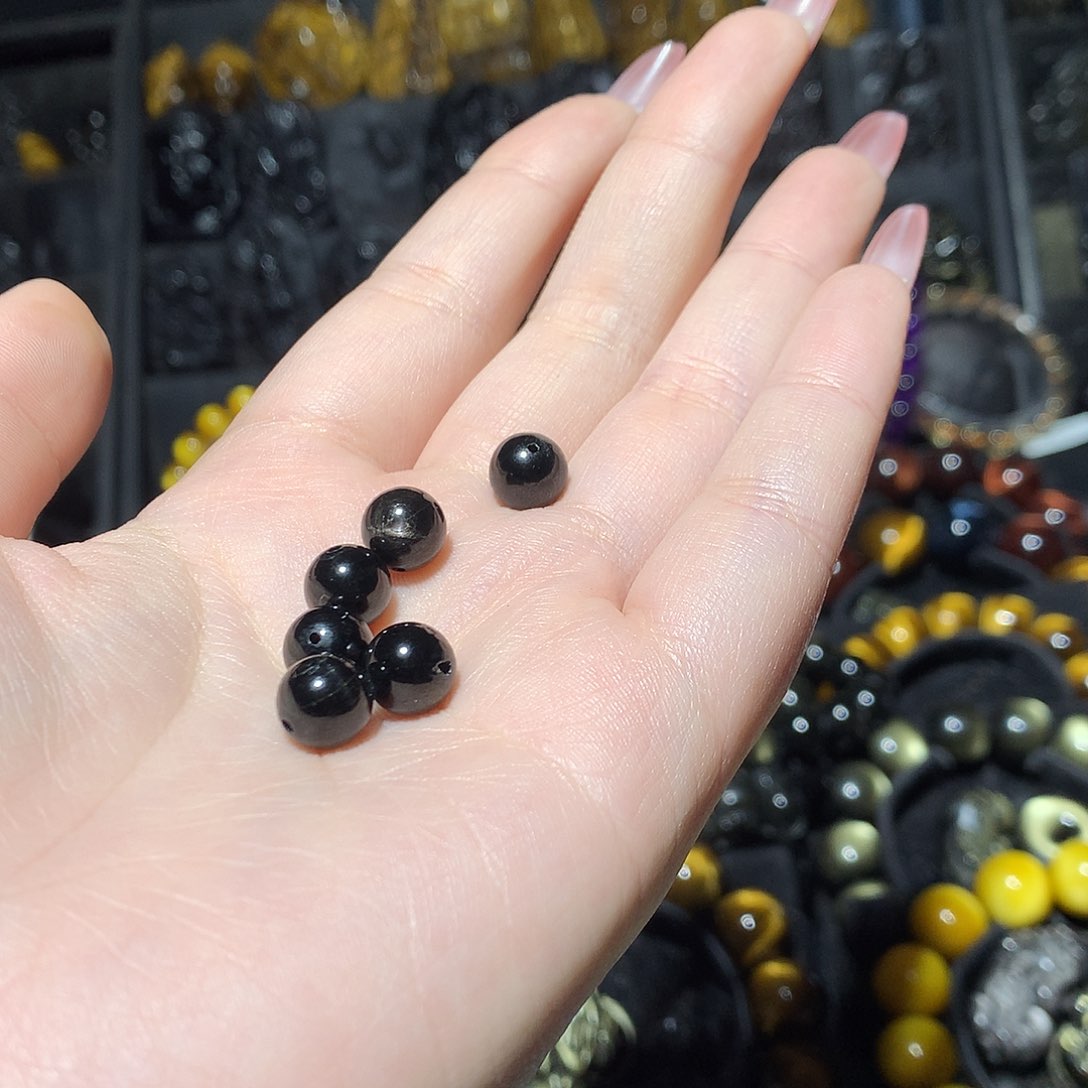 辉石金运石手串未镶嵌?*花